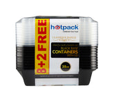 Black Base Rectangular + Lid
